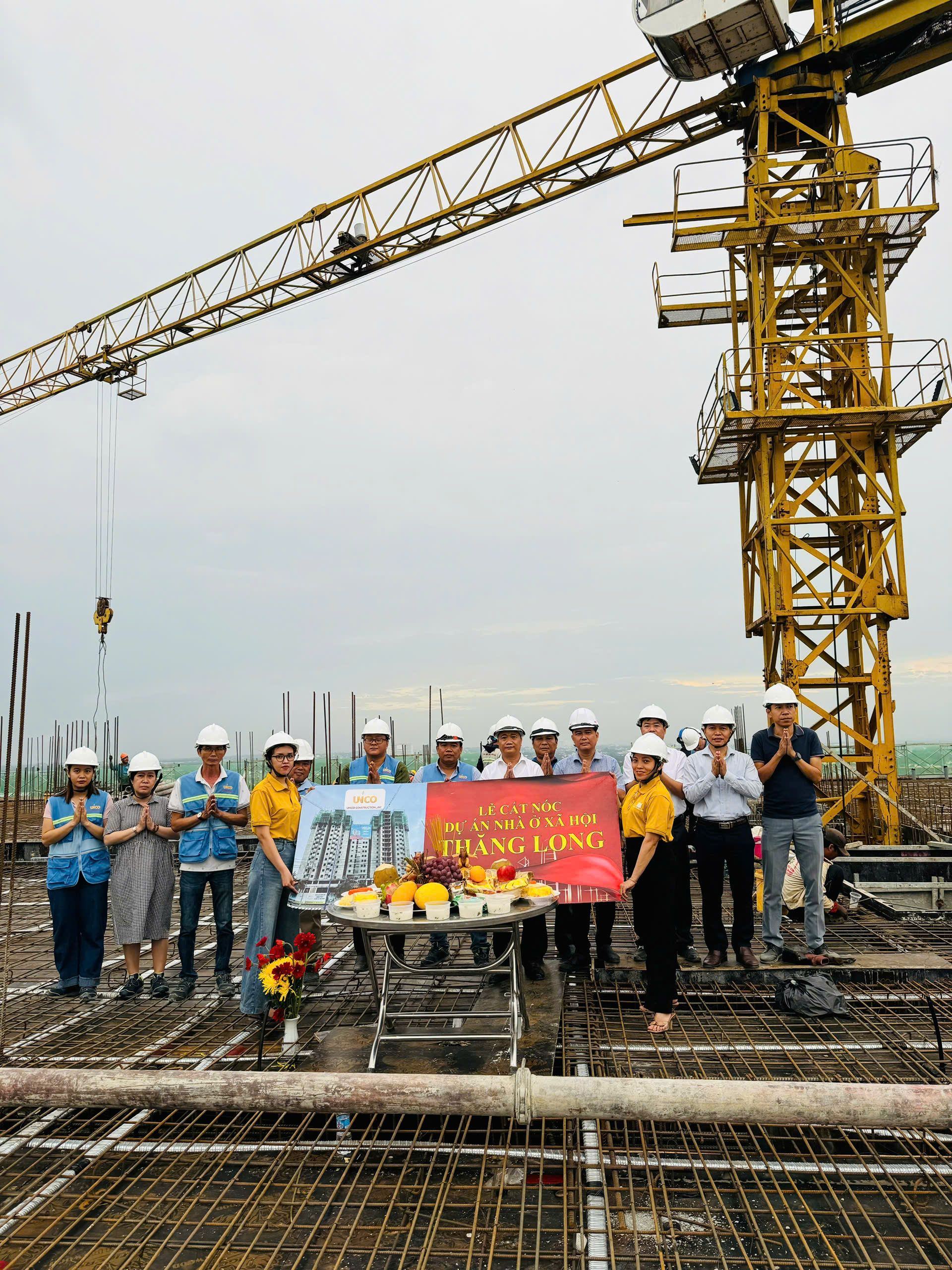 LỄ CẤT NÓC DỰ ÁN NOXH THĂNG LONG; NGÀY 15/07/2025